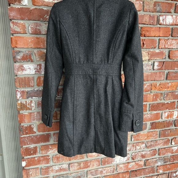 Tulle dark gray pea coat size XS - Picture 2 of 6